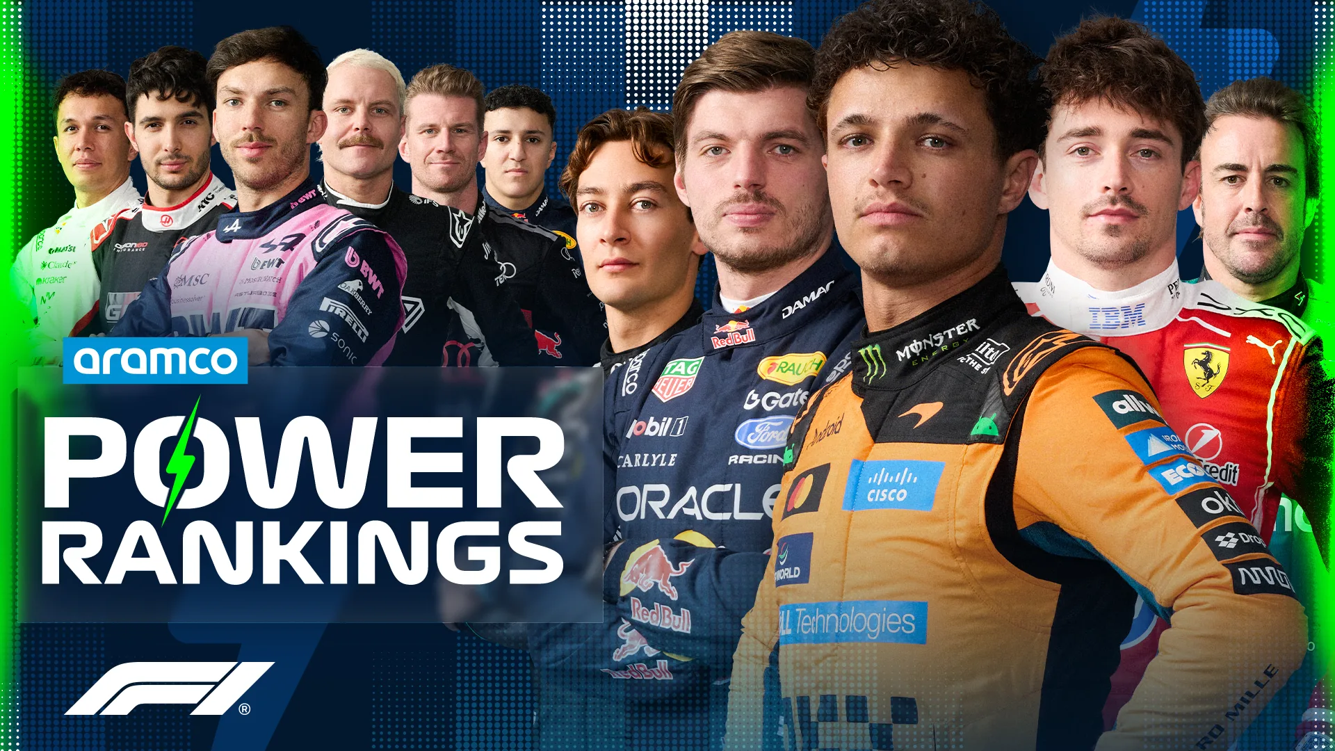 Power Rankings da Fórmula 1: o domínio de George Russell no GP do Azerbaijão​‌​