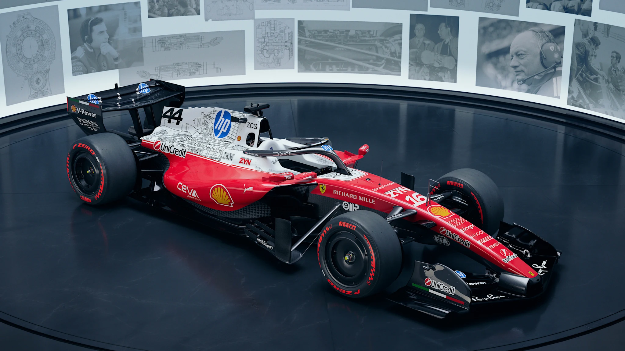 Ferrari revela pintura especial inspirada em engenharia para etapa americana​‌​