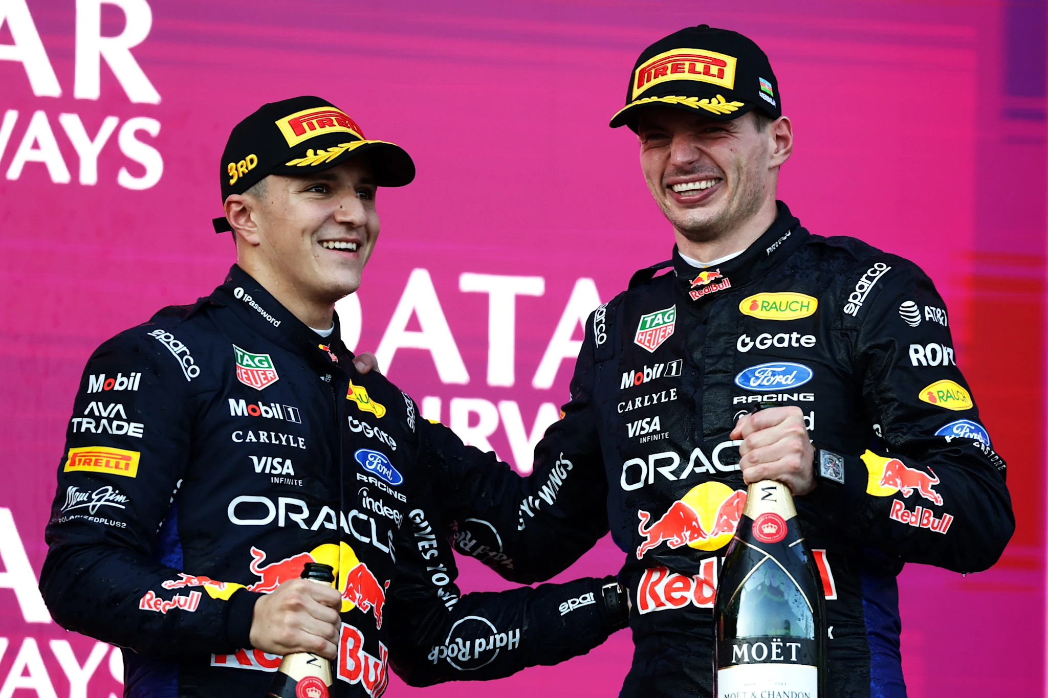 Domínio da Red Bull em Baku renova expectativas de Verstappen na temporada