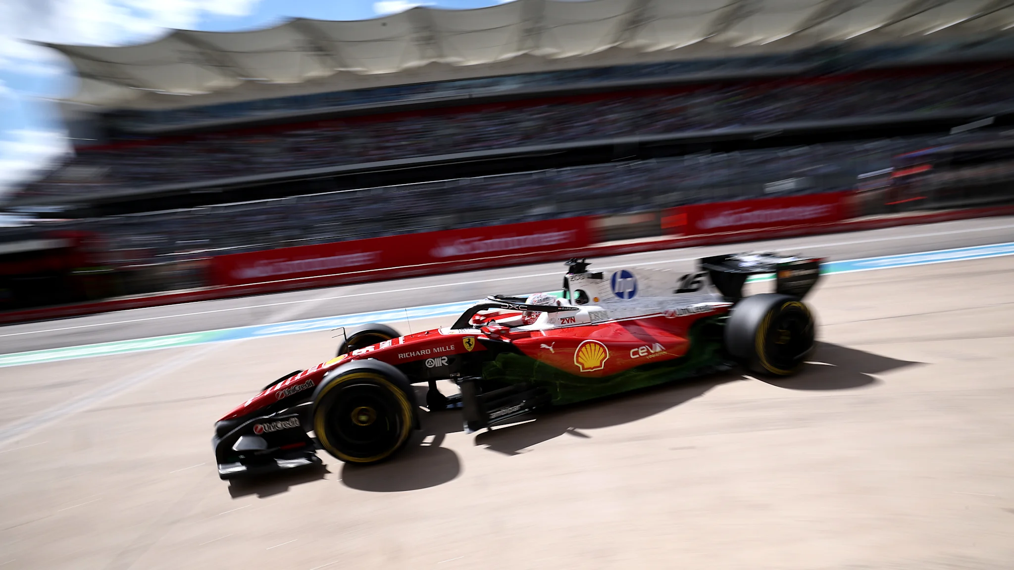 A volta rápida que custou a chance de vitória de Leclerc em Austin