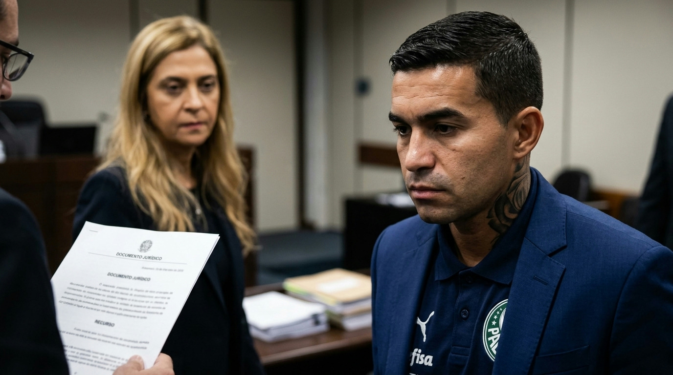 Atacante Dudu vira réu por injúria e difamação após recurso de Leila Pereira Atacante Dudu vira réu por injúria e difamação após recurso de Leila Pereira