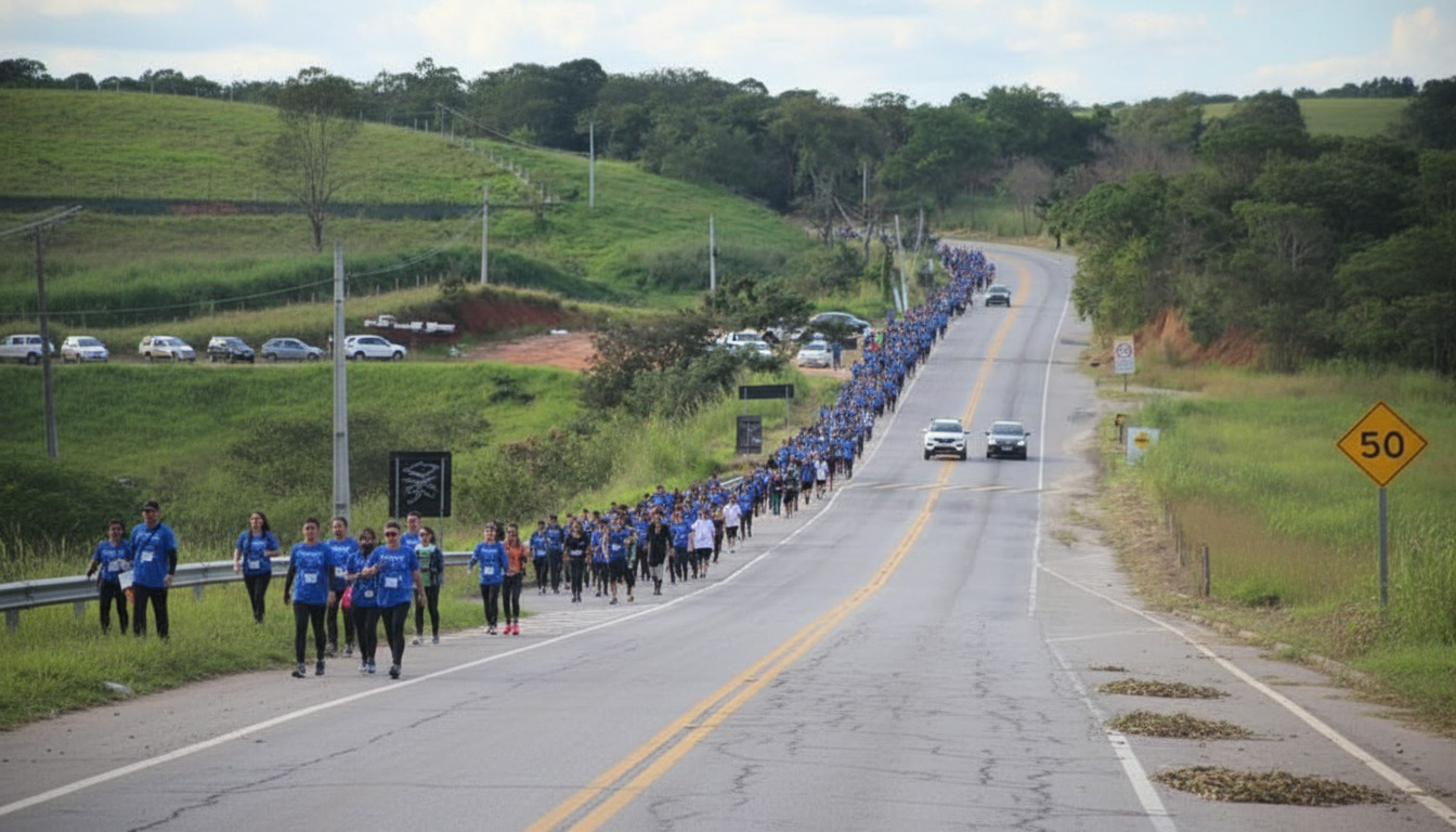 Macaé reforça segurança para Caminhada da Fé que reúne 7 mil na Região dos Lagos