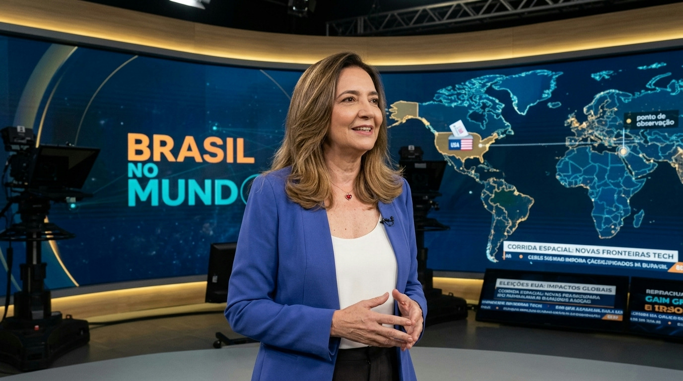 TV Brasil explora cenário global com corrida espacial e eleições dos EUA TV Brasil explora cenário global com corrida espacial e eleições dos EUA