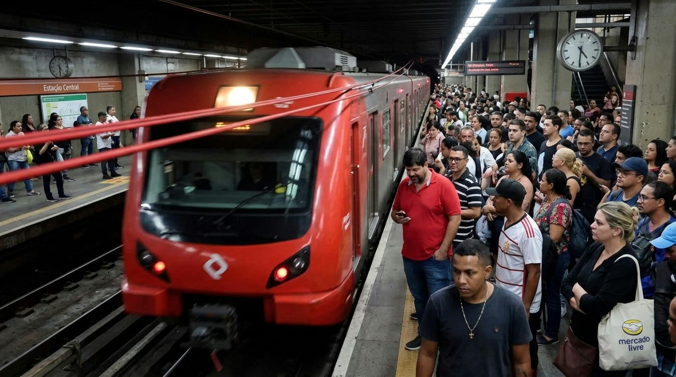 Greve da CPTM em São Paulo persiste e rodízio de veículos segue suspenso
