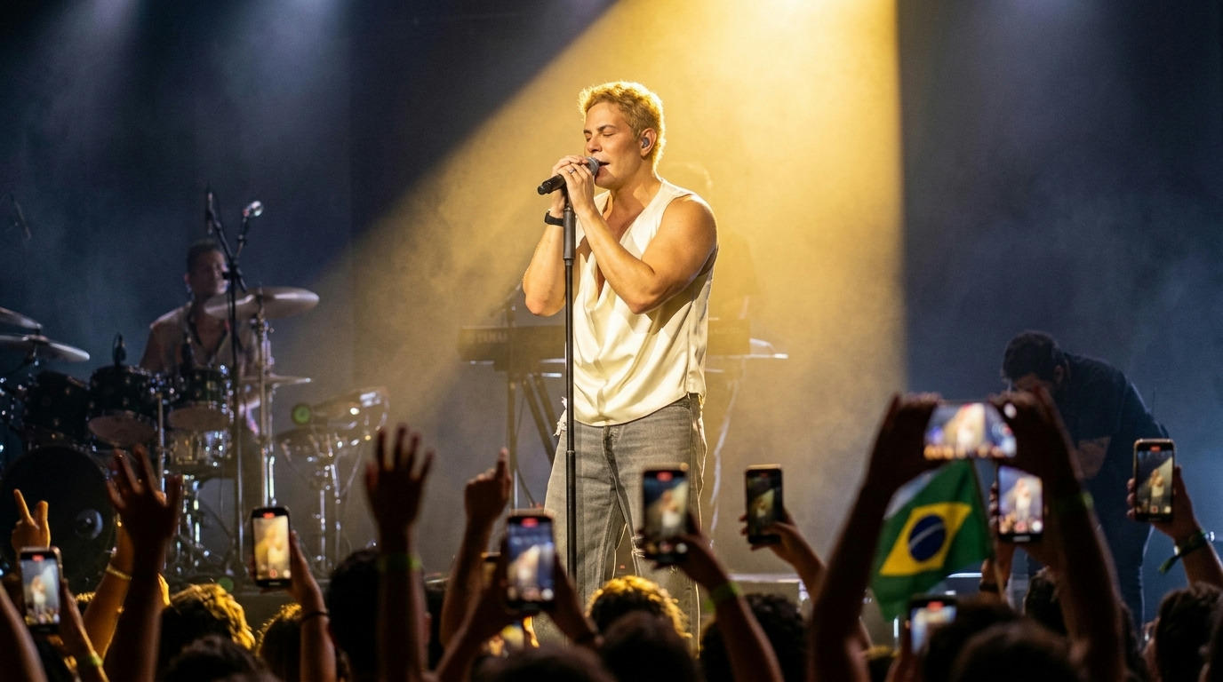Christian Chávez finaliza turnê “para Siempre” no Brasil com celebração e nostalgia