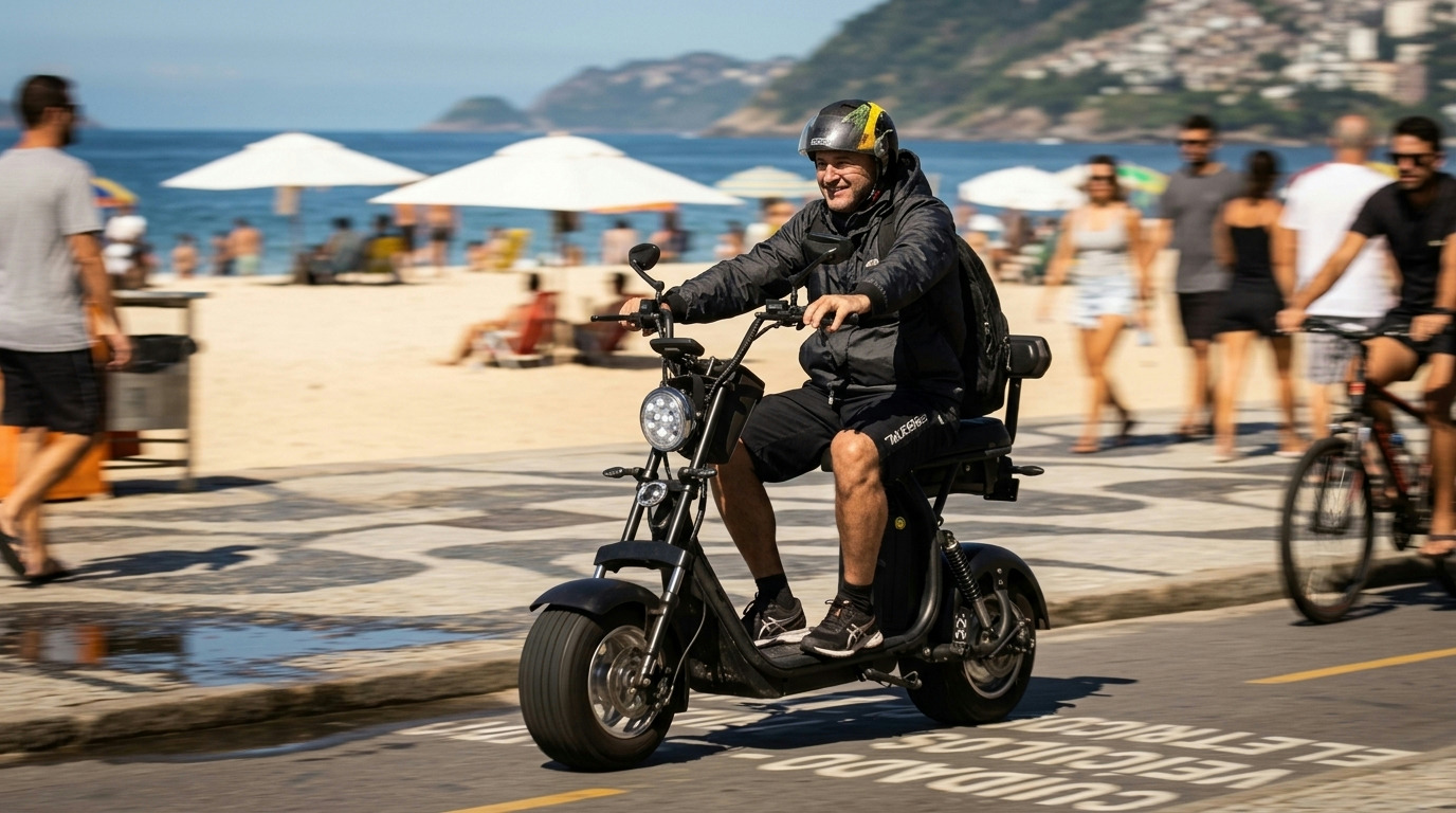 Autopropelidos voltam às ciclovias do Rio com novas regras para veículos elétricos Autopropelidos voltam às ciclovias do Rio com novas regras para veículos elétricos