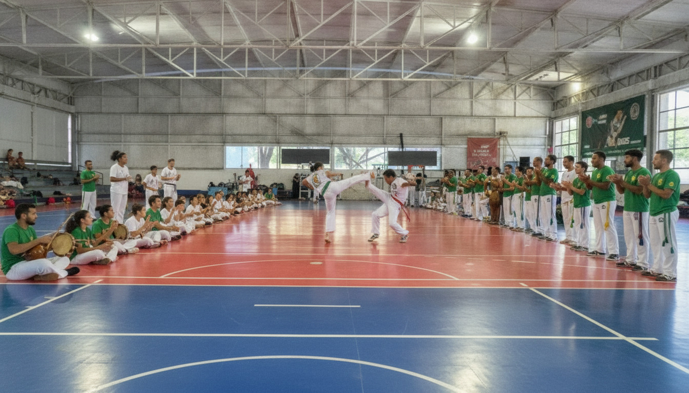 Maricá celebra cultura e esporte com 8ª edição do Vadiar Câmara de Capoeira