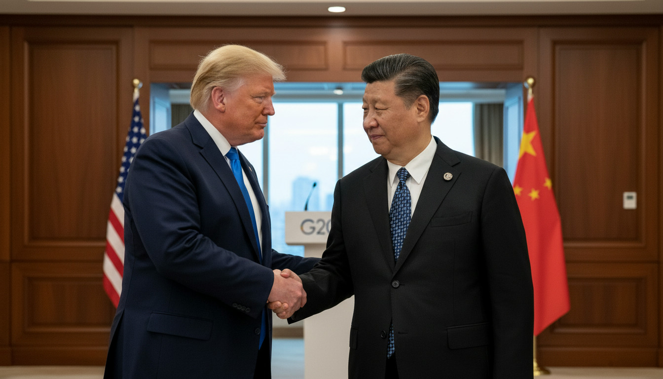 Trump e Xi Jinping se Reúnem na China em Meio a Crises Globais