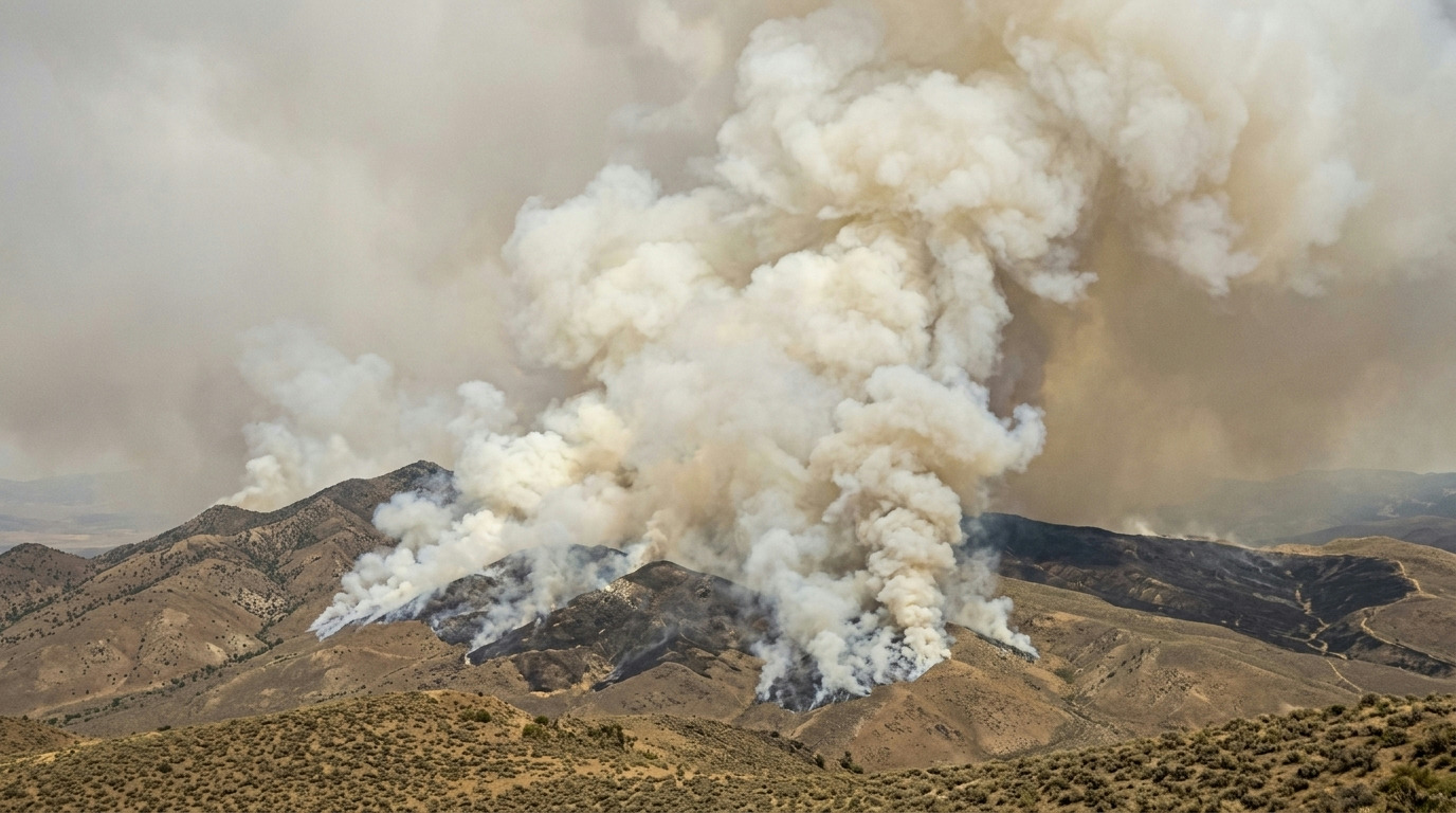 Incêndio gigante em Nevada força evacuação de quase 90 mil pessoas nos EUA