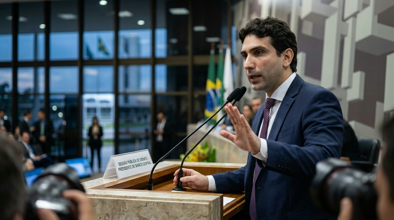 Presidente do Banco Central critica pressão de empresas por uso do FGC Presidente do Banco Central critica pressão de empresas por uso do FGC
