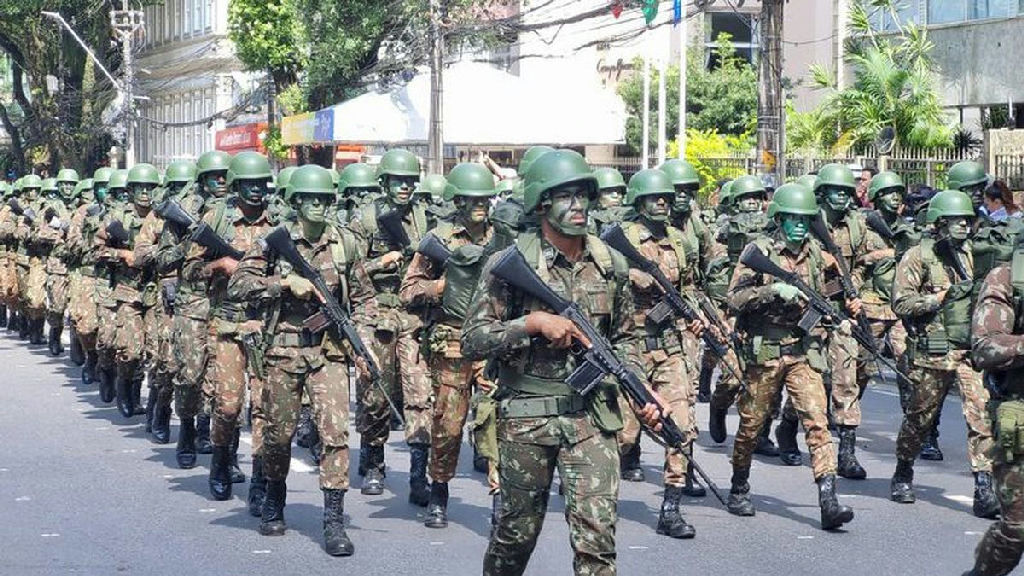 Salvador prepara desfile cívico-militar para celebrar a Independência do Brasil Salvador prepara desfile cívico-militar para celebrar a Independência do Brasil