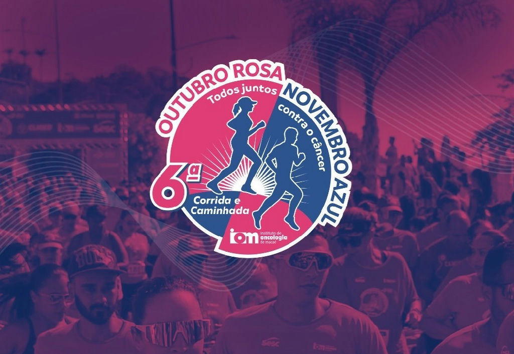 Macaé recebe 6ª Corrida e Caminhada Outubro Rosa e Novembro Azul em 1º de novembro. Macaé recebe 6ª Corrida e Caminhada Outubro Rosa e Novembro Azul em 1º de novembro.