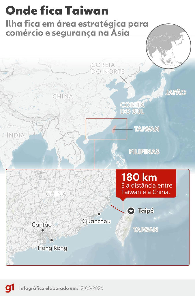 China Alerta EUA sobre Taiwan Antes de Cúpula Crucial com Trump China Alerta EUA sobre Taiwan Antes de Cúpula Crucial com Trump