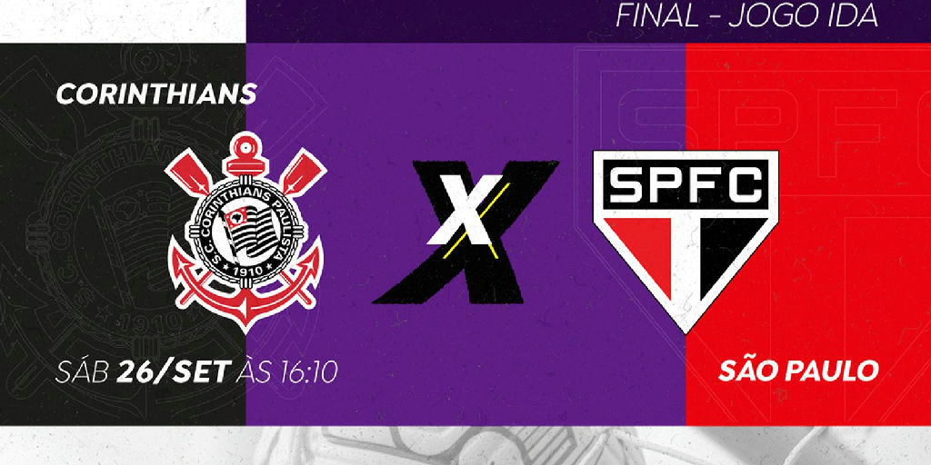 Corinthians e São Paulo iniciam disputa pelo título do Brasileirão Feminino neste sábado Corinthians e São Paulo iniciam disputa pelo título do Brasileirão Feminino neste sábado