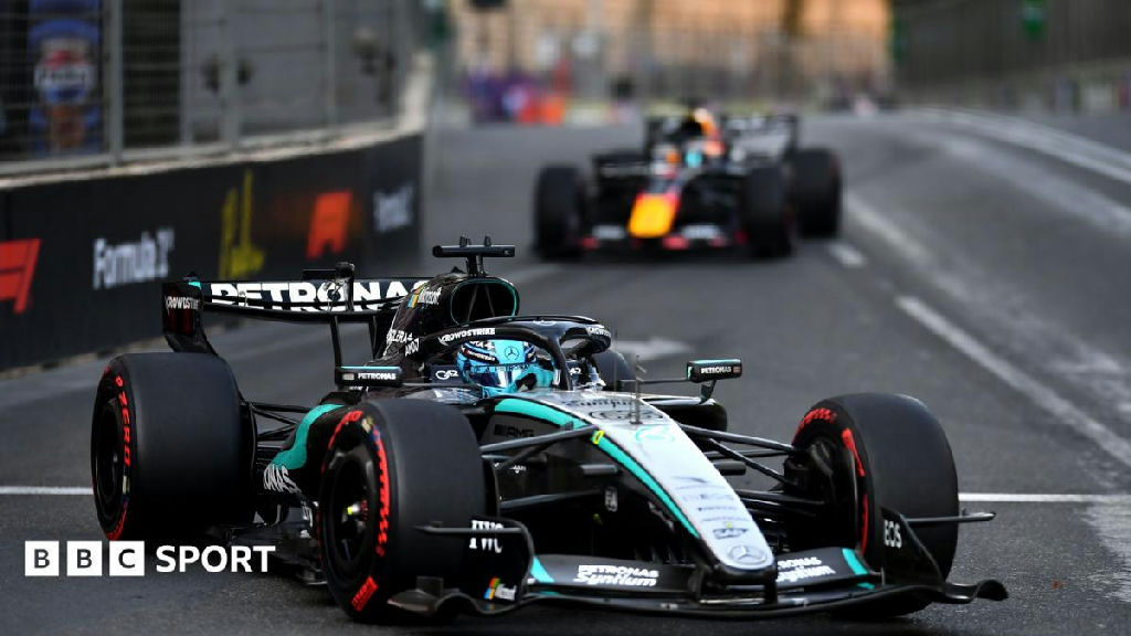 George Russell triumphs in Baku after intense battle with Max Verstappen​‌​