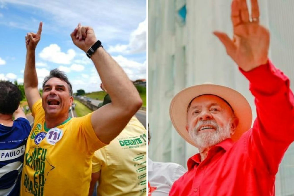 Datafolha aponta Flávio Bolsonaro à frente de Lula na disputa presidencial