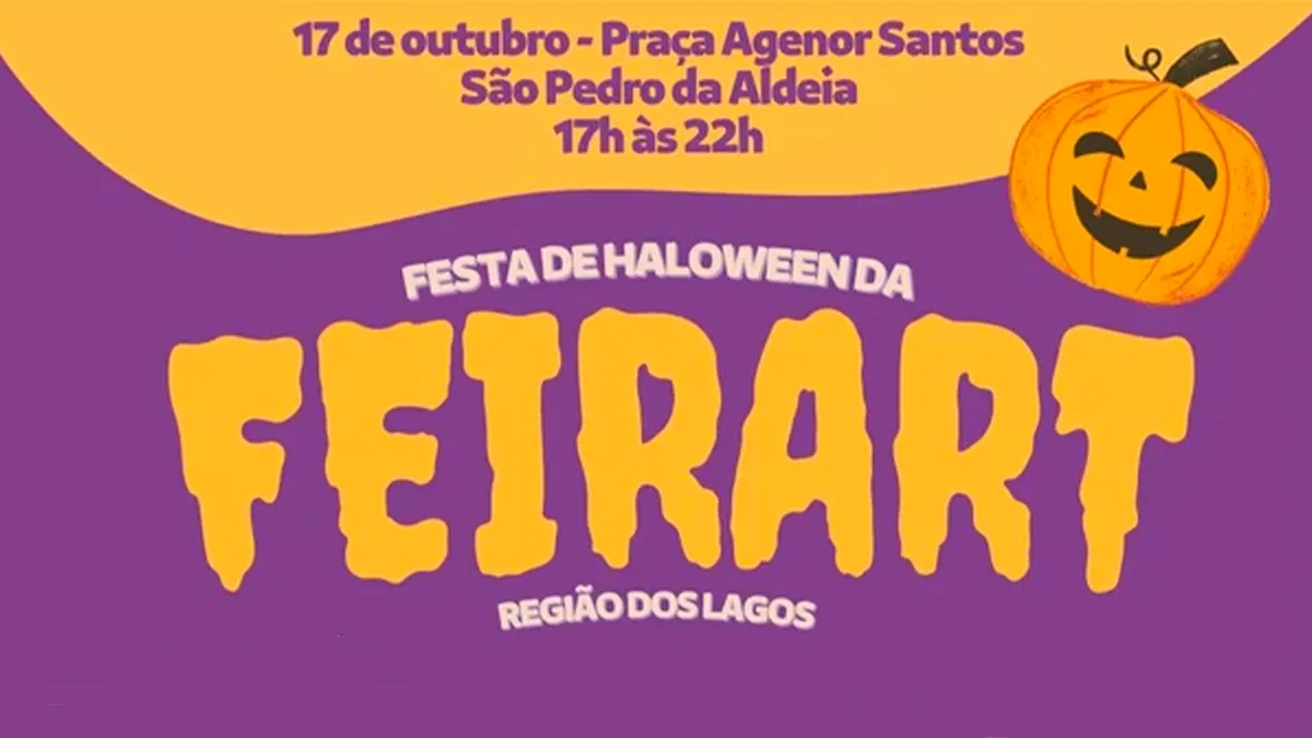 Halloween da Feirart agita São Pedro da Aldeia com atrações infantis Halloween da Feirart agita São Pedro da Aldeia com atrações infantis
