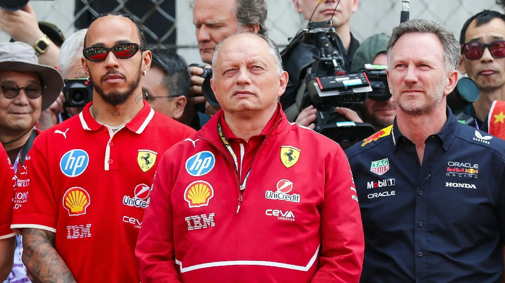 Frederic Vasseur criticizes Christian Horner amid Ferrari leadership rumors​‌​