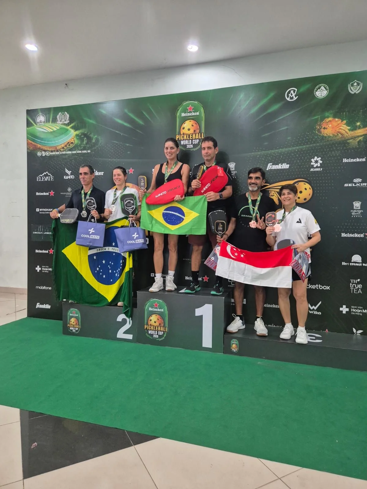 Carioca Egberto Caldas Conquista Título Mundial de Pickleball no Vietnã Carioca Egberto Caldas Conquista Título Mundial de Pickleball no Vietnã