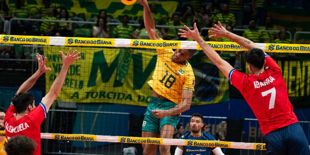 Seleção brasileira supera o Chile por 3 a 0 na abertura do Sul-americano de vôlei no Rio Seleção brasileira supera o Chile por 3 a 0 na abertura do Sul-americano de vôlei no Rio