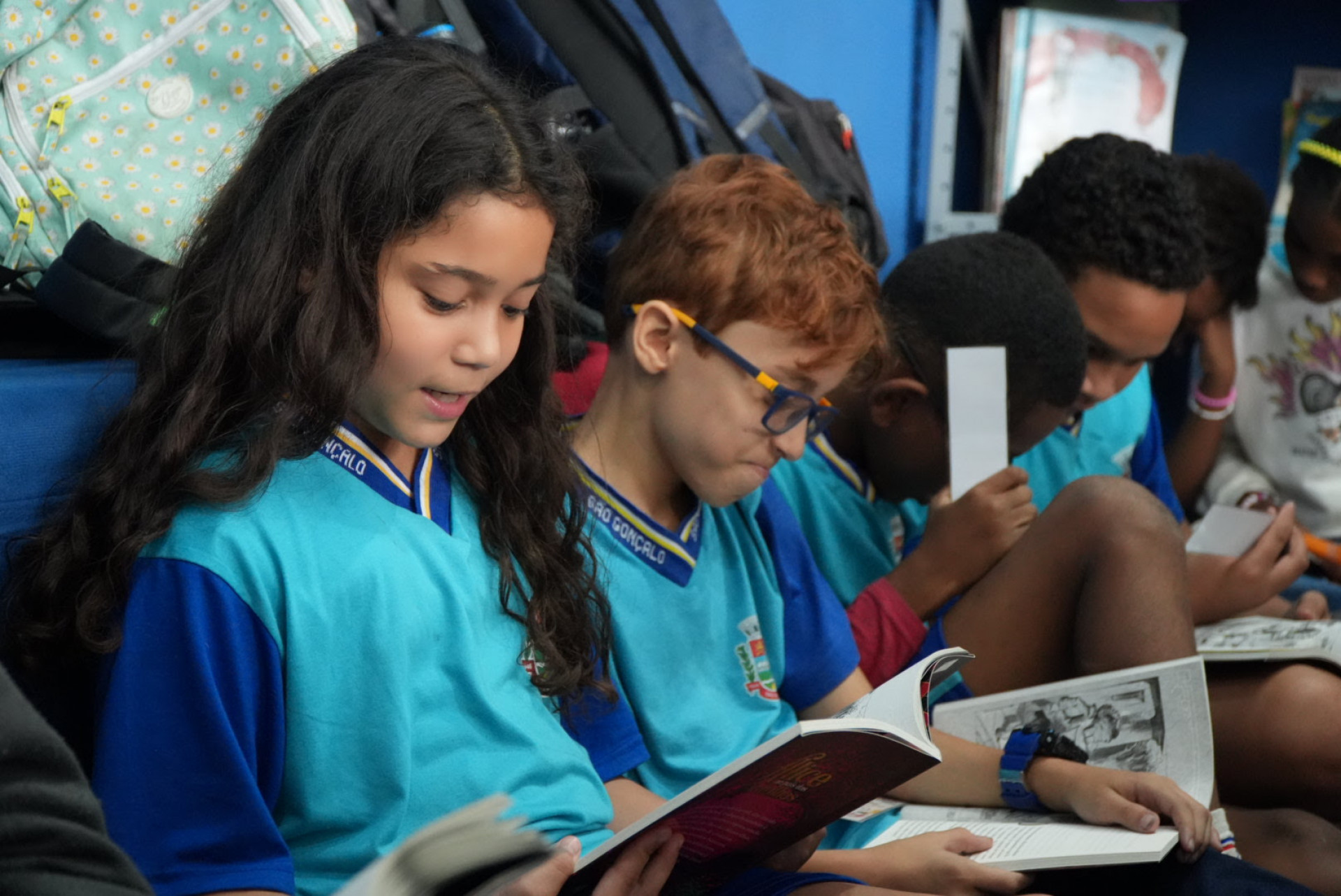 Clube do Livro em São Gonçalo transforma leitura em aventura Clube do Livro em São Gonçalo transforma leitura em aventura