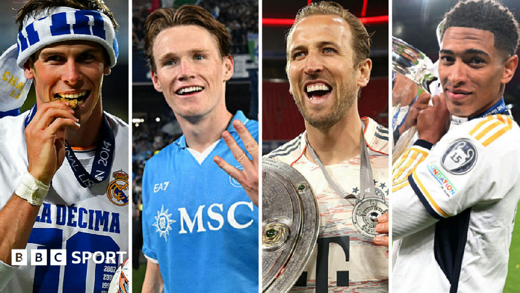 The most successful British football exports of the 21st century ranked​‌​