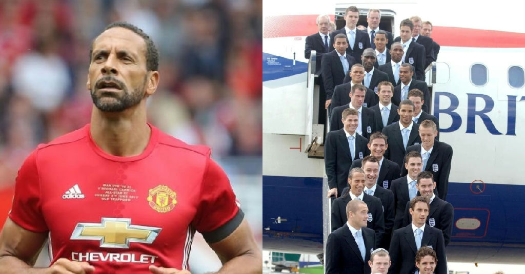 Rio Ferdinand recalls terrifying turbulence on England's 2006 World Cup flight​‌​