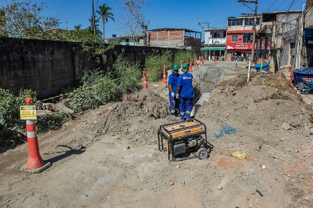 Macaé acelera obras de drenagem e saneamento na Piracema para combater alagamentos Macaé acelera obras de drenagem e saneamento na Piracema para combater alagamentos