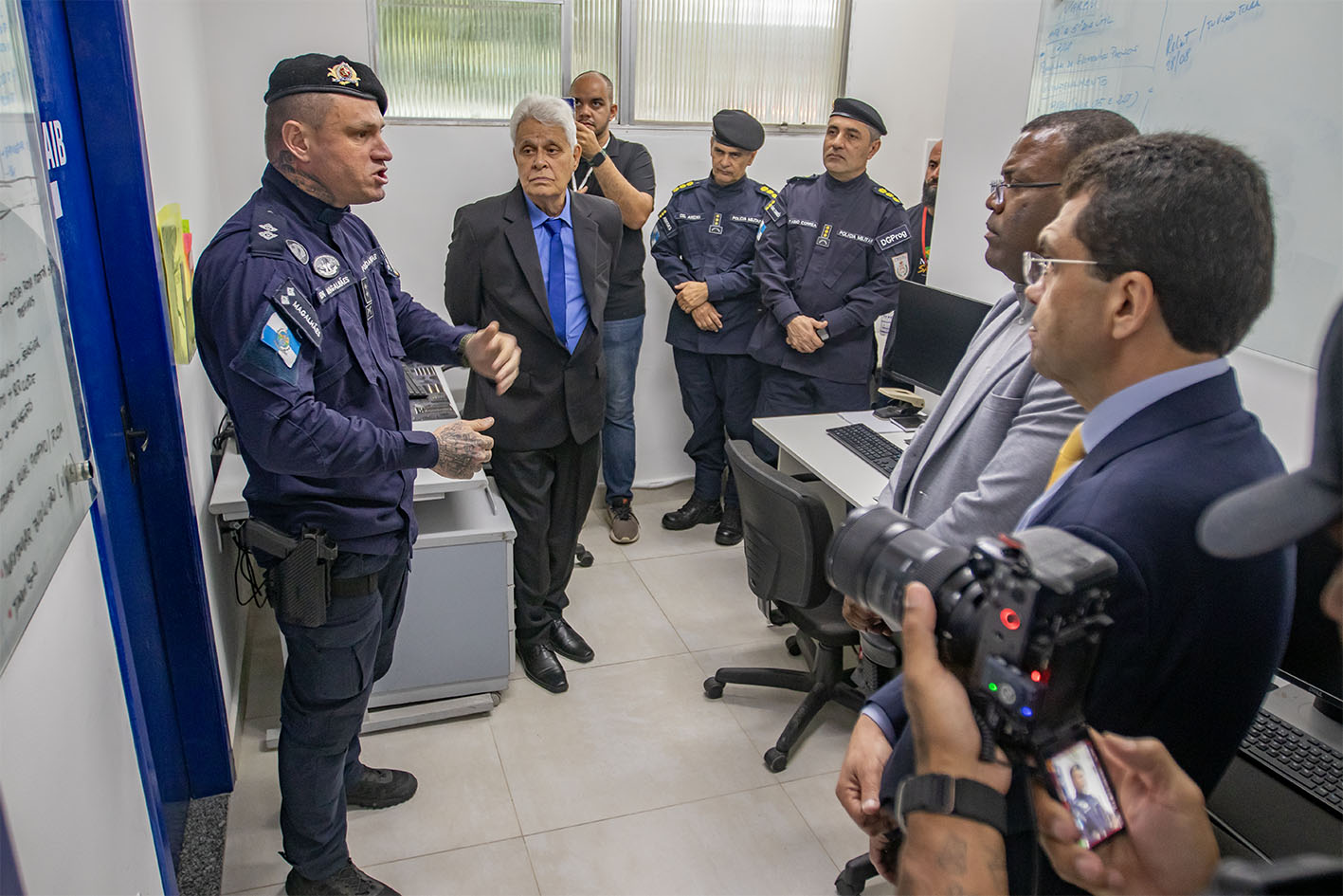 32º BPM de Macaé celebra 24 anos com inaugurações e homenagens 32º BPM de Macaé celebra 24 anos com inaugurações e homenagens