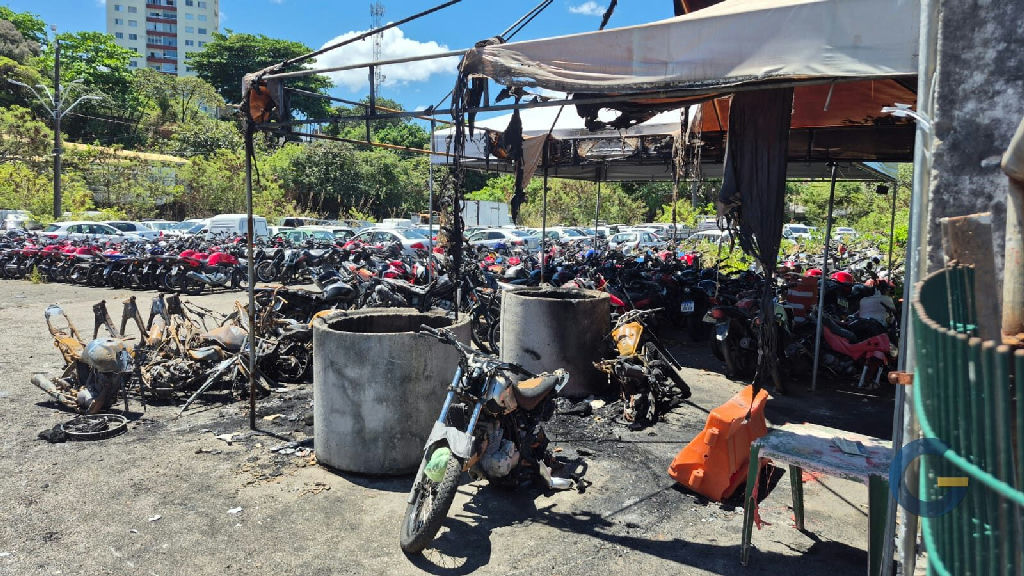 Confronto policial e incêndio de veículos marcam noite de tensão em Saramandaia Confronto policial e incêndio de veículos marcam noite de tensão em Saramandaia