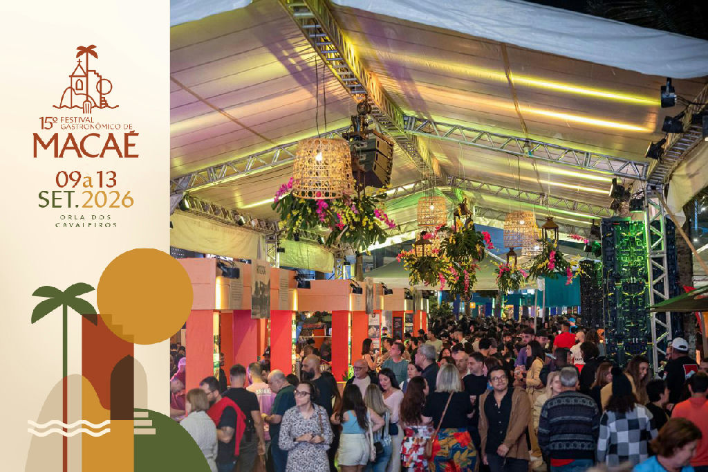 Macaé recebe XV Festival de Gastronomia e Cultura com chefs renomados e foco na 'Cozinha de Território' Macaé recebe XV Festival de Gastronomia e Cultura com chefs renomados e foco na 'Cozinha de Território'